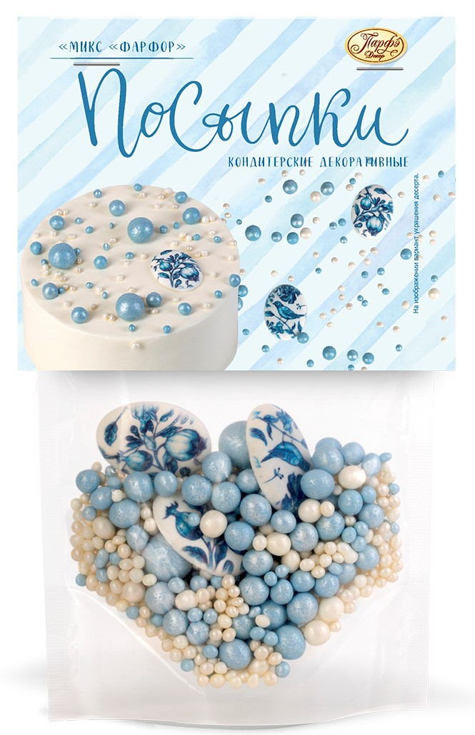 Посыпки кондитерские Парфэ Декор фигурные фарфор, 47г