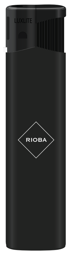 RIOBA Зажигалка Пьезо черная 39-R