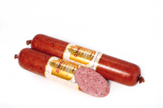 Колбаса Золото Дэмки Сервелат Финский варено-копченая, ~600г