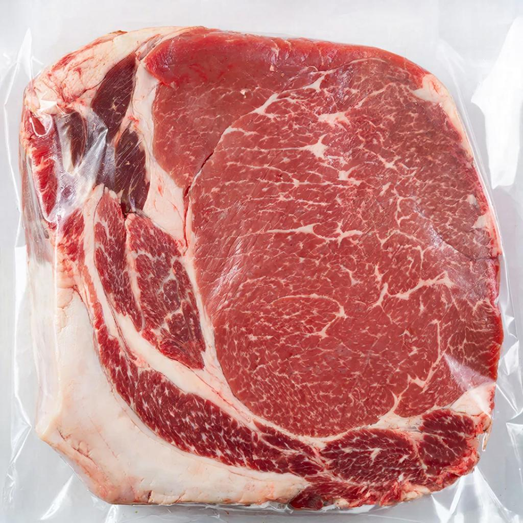 Антрекот говяжий Мяско Халяль на кости охлажденное, ~700г