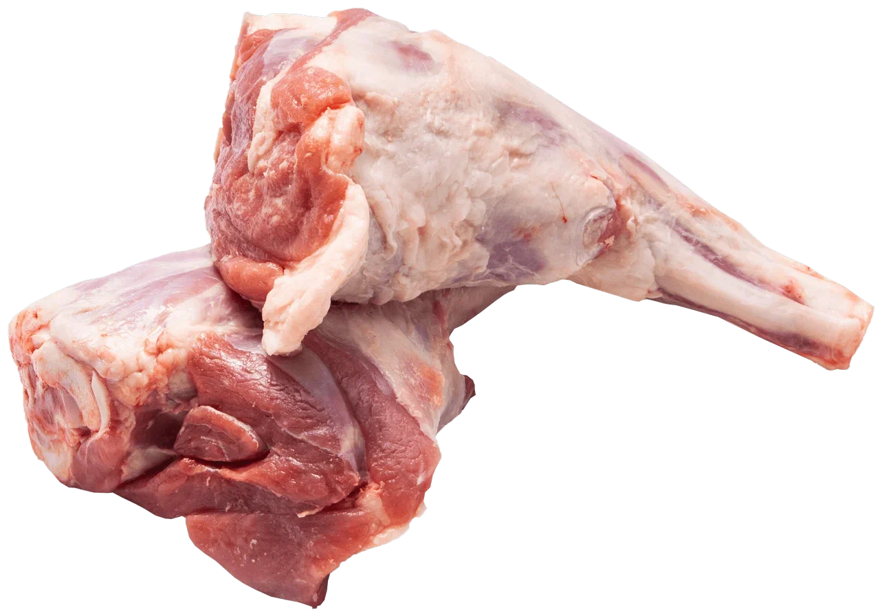 Голяшка баранины задняя Мяско Халяль на кости охлажденная, ~850г
