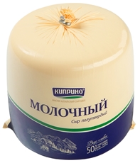 Сыр Киприно Молочный полутвердый 50%, ~1кг