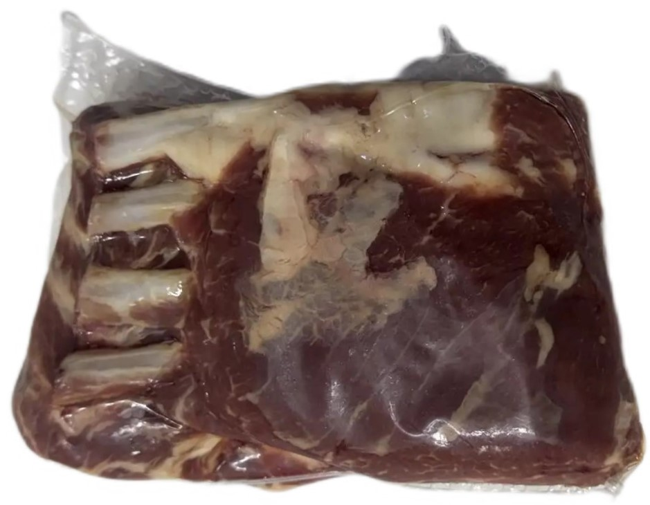 Каре из баранины Мяско Халяль 4 ребра на кости охлажденное, ~900г