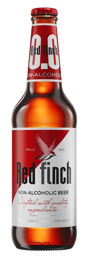 Пиво Red Finch безалкогольное, 0.45л