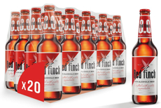 Пиво Red Finch безалкогольное, 0.45л х 20 шт