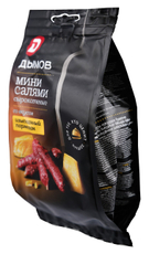 Мини-салями Дымов Изысканный пармезан сырокопченые, 50г