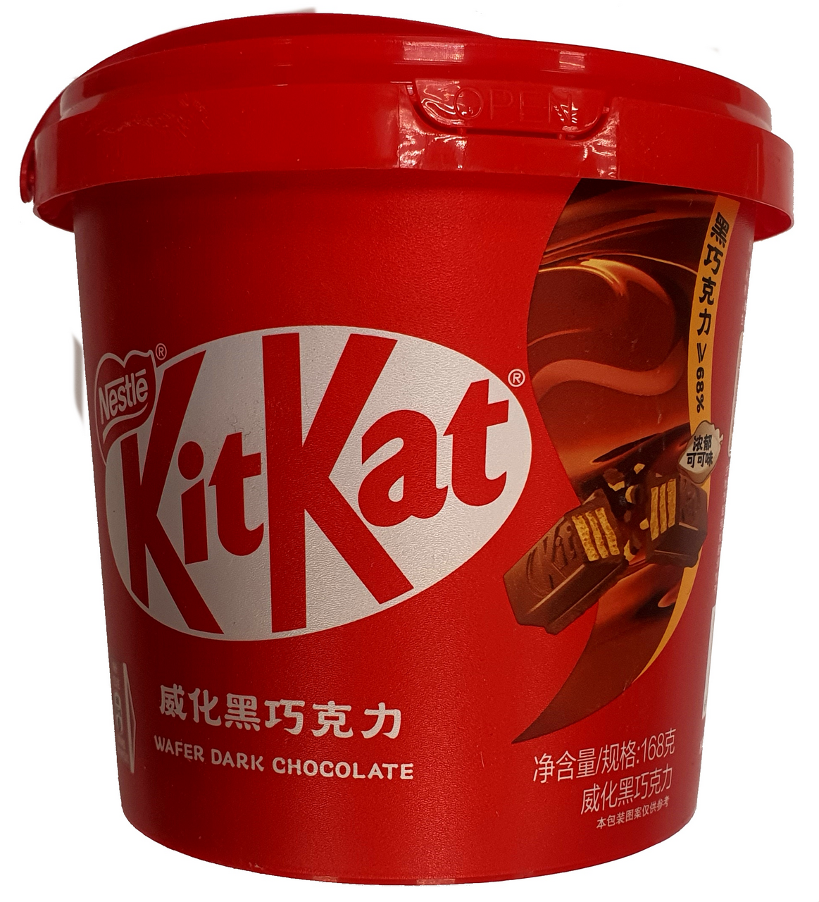 Батончик KitKat темный шоколад, 168г