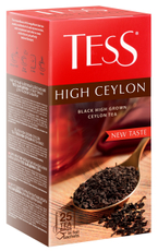 Чай черный Tess High Ceylon (2г x 25шт), 50г