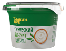 Йогурт Бежин луг греческий без сахара 5%, 180г