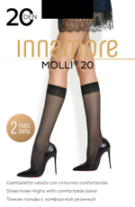 Гольфы женские Innamore Molli 20 Den цвет Miele 2 пары