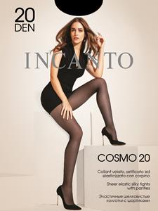 Колготки INCANTO Cosmo, nero, 20 den, размер 3