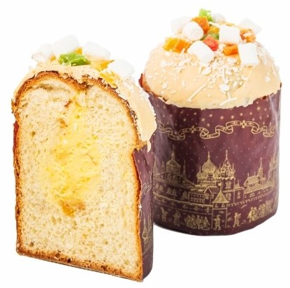 Кулич Русский хлеб Княжеский манго-маракуйя, 340г