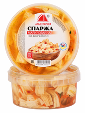 Спаржа маринованная Алые паруса по-корейски, 500г