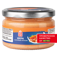 Fine Life Икра деликатесная с копченым лососем, 160г