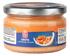 Fine Life Икра деликатесная с копченым лососем, 160г