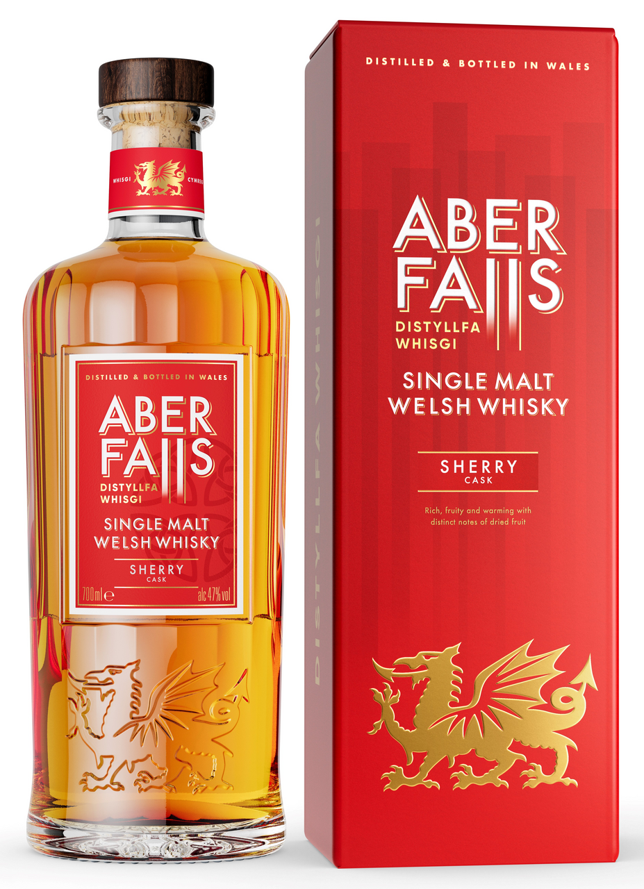 Виски Aber Falls Валийский односолодовый в подарочной упаковке, 0.7л
