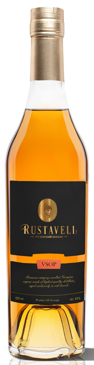 Коньяк Rustaveli 8 лет VSOP, 0.5л