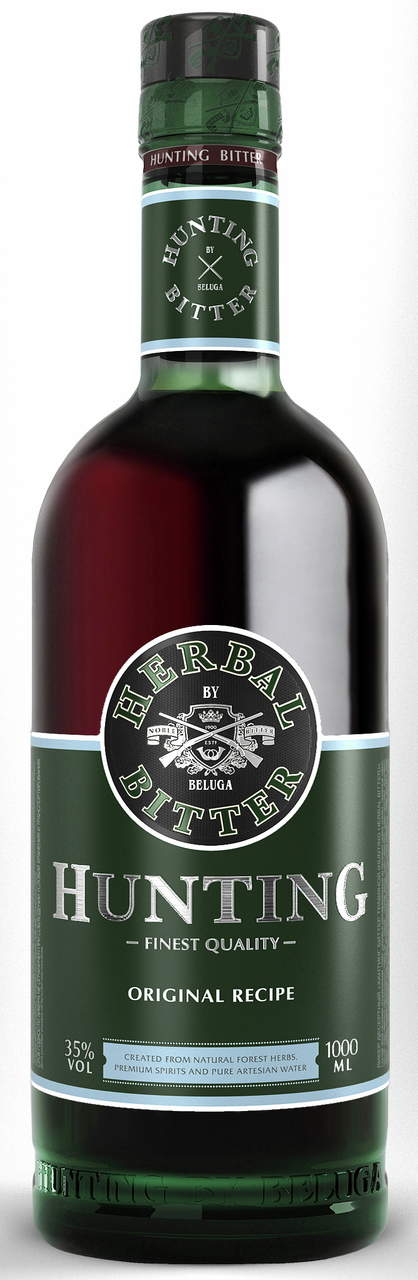 Ликер Beluga Hunting Bitter травяной, 1л