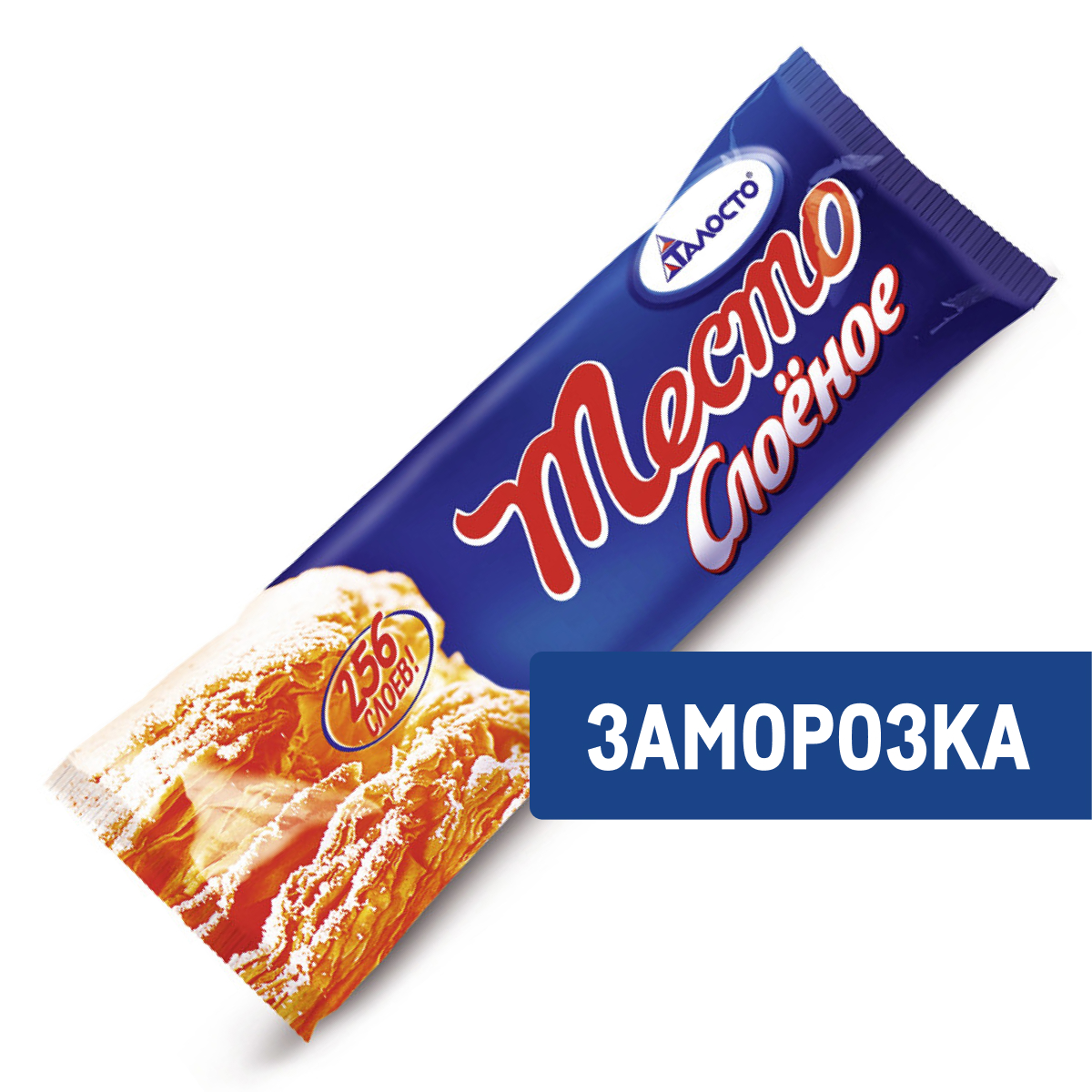 Тесто Без хлопот 256 слоев слоеное бездрожжевое замороженное, 500г