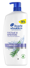 Шампунь Head & Shoulders против перхоти густые и крепкие, 800мл