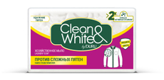 Мыло хозяйственное Duru Clean & White Против пятен, 120г
