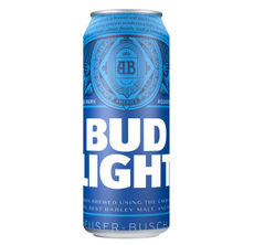 Пиво Bud Light светлое, 0.45л