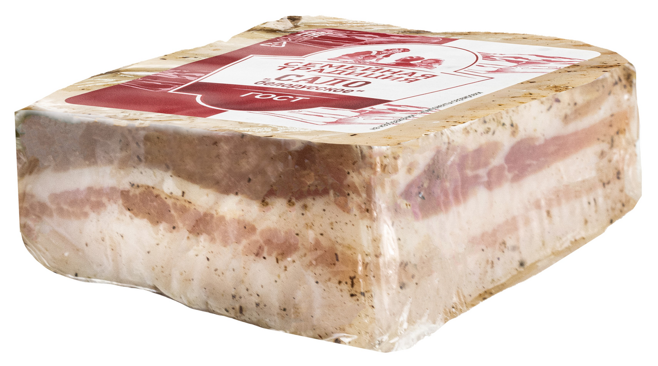 Сало Семейная традиция Белорусское, ~200г