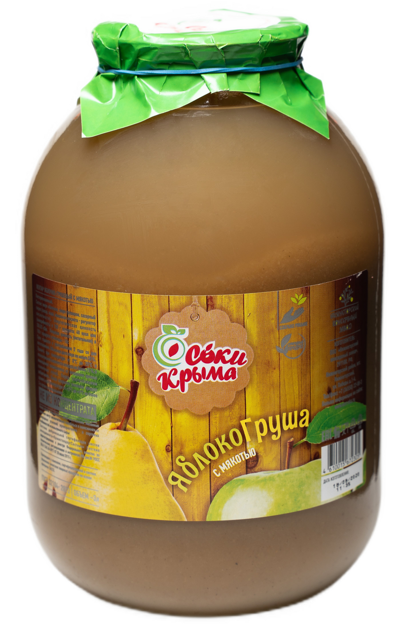 Нектар Соки Крыма яблоко и груша, 3л