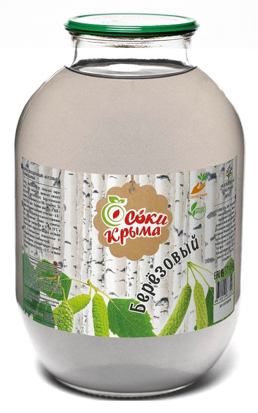 Напиток Соки Крыма березовый, 3л