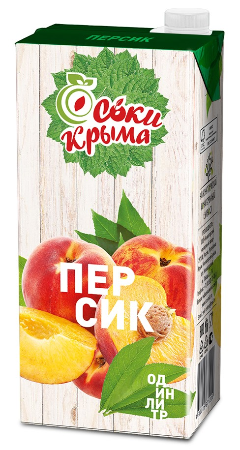 Нектар Соки Крыма персиковый, 1л