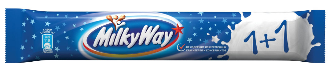 БатончикшоколадныйMilkyWay1+1,52г