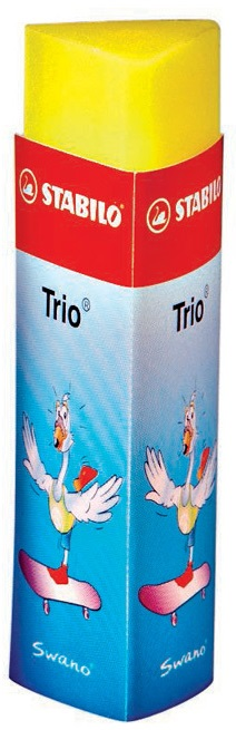 Ластик Stabilo Trio, 60 x 20 x 11мм