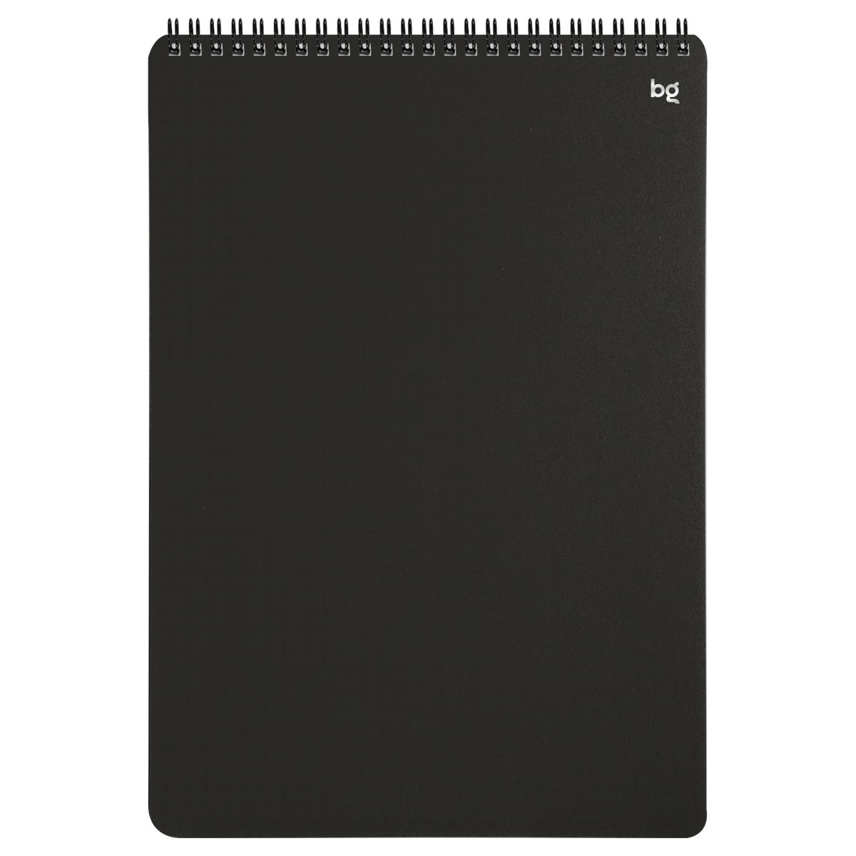 Изображение товара Блокнот BG Base на гребне клетка черный А4, 80л