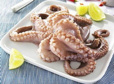 Осьминог охлажденный, ~1-2кг