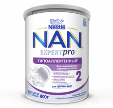 Смесь сухая детская NAN 2 Expert Pro гипоаллергенная, 800г