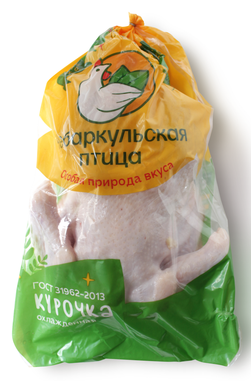 Тушка цыпленка-бройлера Чебаркульская птица охлажденная, ~1.5кг