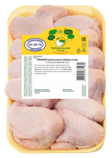 Крылышко цыпленка-бройлера Чебаркульская птица целое охлажденное, ~800г