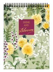 Блокнот Listoff La Fleur клетка А5, 80л