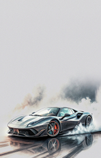 Блокнот Listoff Дрифт клетка А5, 40л