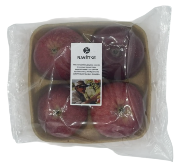 Яблоки Navetke сортовые 4шт, 700г