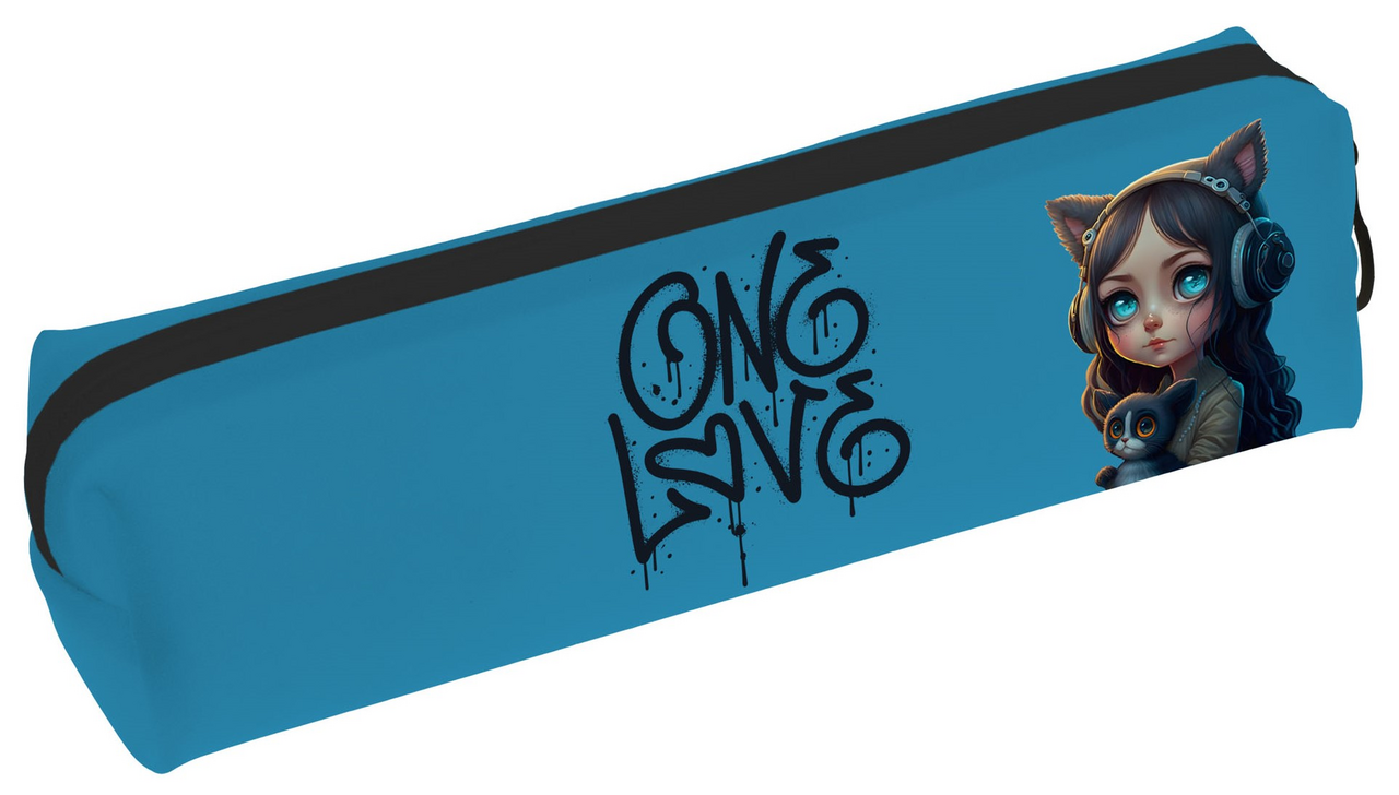 Пенал Colorio One love силиконовый 1 отделение