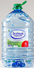 Вода Зеленый городок питьевая негазированная, 6л
