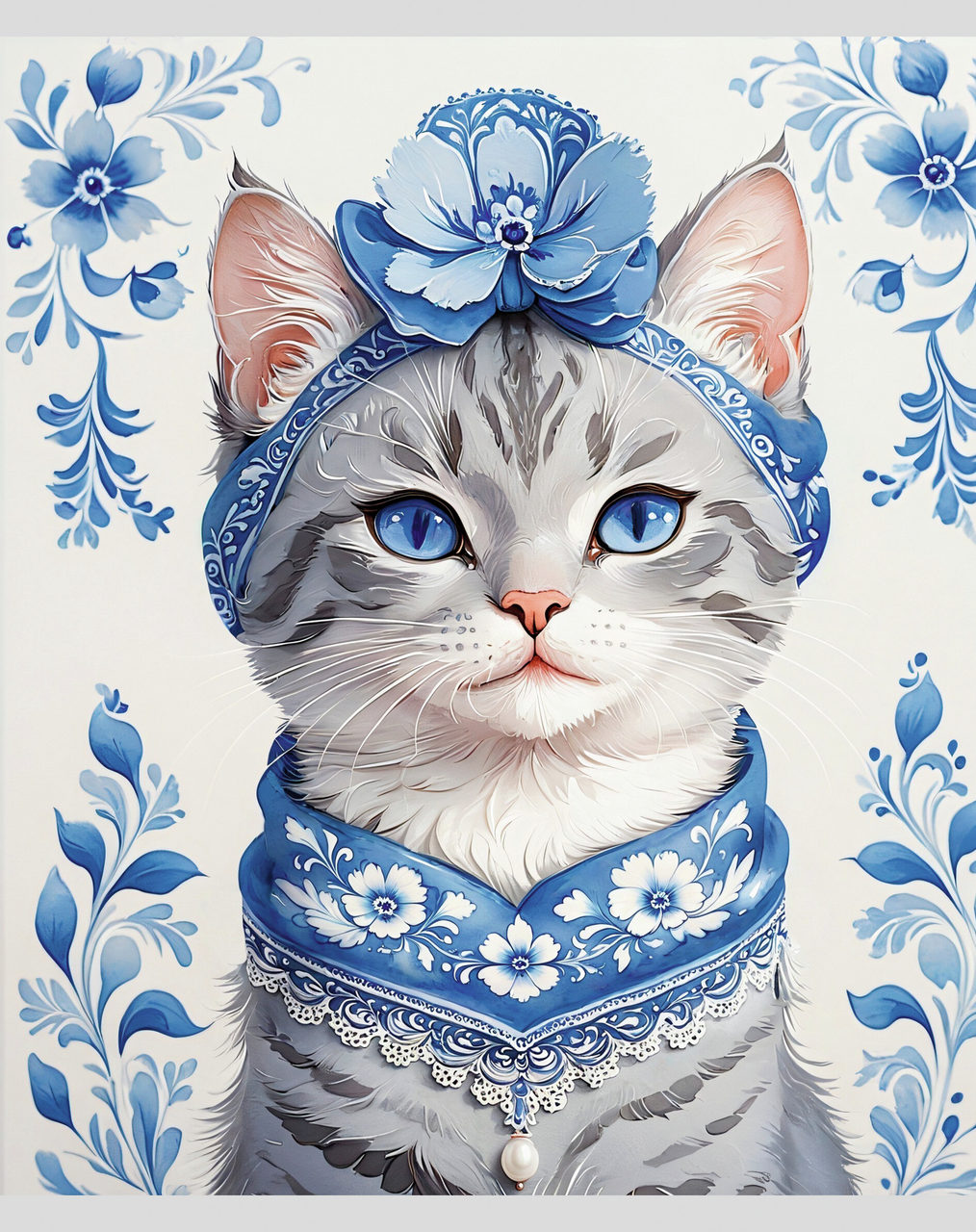 Тетрадь Listoff Russian Cat линия А5, 48л