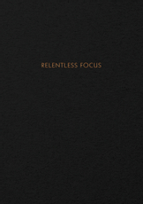 Тетрадь Listoff Relentless Focus бронза А5, 48 листов
