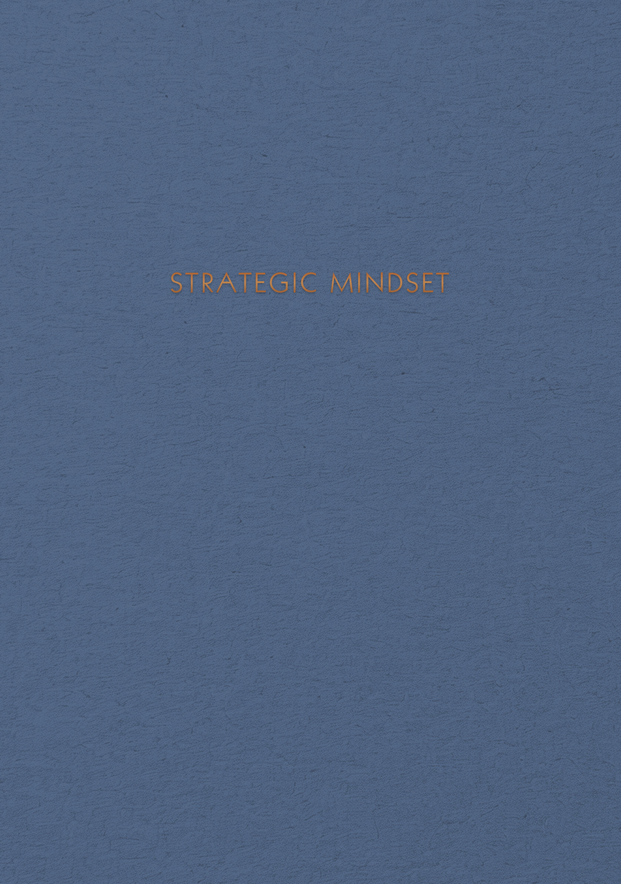 Тетрадь Listoff Strategic Mindset бронза А5, 48л