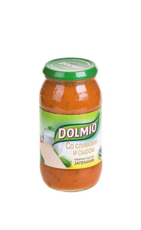 Соус DOLMIO сливки с пармезаном, 500г купить с доставкой на дом, цены в ...