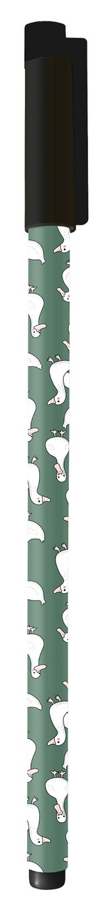 Ручка гелевая Colorio Утки стираемая софт-тач, 0.5мм