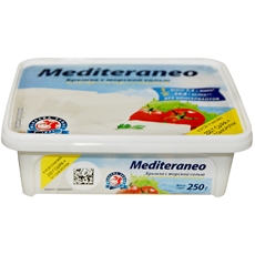 Сыр Mlekara Sabac Mediteraneo Брынза с морской солью 25%, 250г