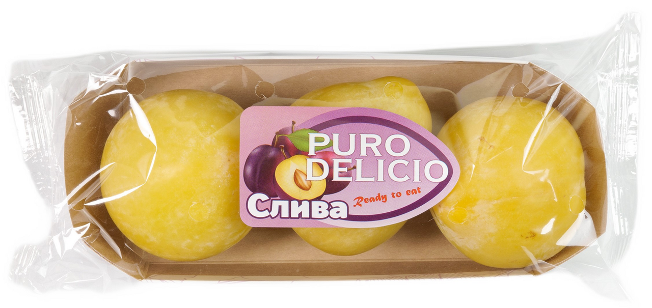 Слива желтая Puro Delicio 3шт, 100г