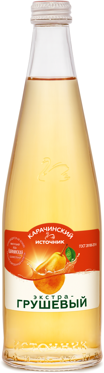 Напиток Карачинский источник Экстра-Грушевый газированный, 500мл